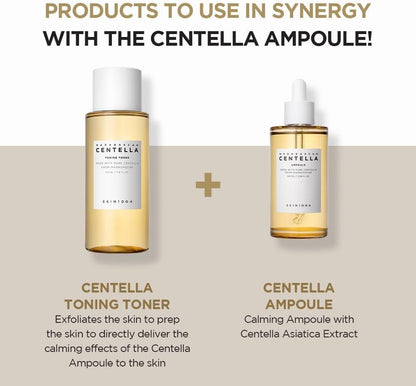 Madagascar Centella Asiatica Ampoule Facial Serum 1.85 Fl.Oz, 55Ml, Soothes Acne Prone and Sensitive Skin